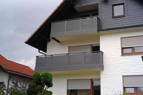 W193-Waagerecht-Aluminium-Balkone-Balkongelaender-Rieb-Balkone-Wartungsfrei-Gelaender-Nie-mehr-Streichen