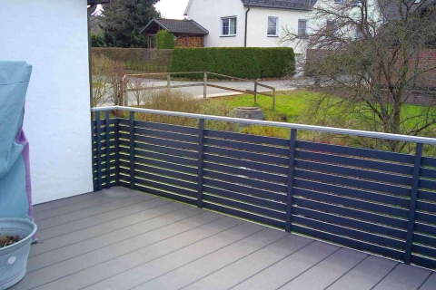 W195-Waagerecht-Aluminium-Balkone-Balkongelaender-Rieb-Balkone-Wartungsfrei-Gelaender-Nie-mehr-Streichen