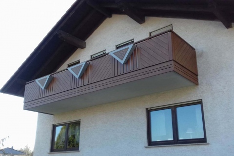 GS195-Aluminium-Balkone-Balkongelaender-Rieb-Balkone-Wartungsfrei-Gelaender-Nie-mehr-Streichen