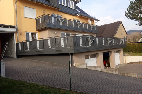 S148-Aluminium-Balkone-Balkongelaender-Rieb-Balkone-Wartungsfrei-Gelaender-Nie-mehr-Streichen