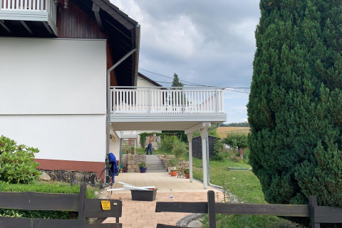 S152-Aluminium-Balkone-Balkongelaender-Rieb-Balkone-Wartungsfrei-Gelaender-Nie-mehr-Streichen