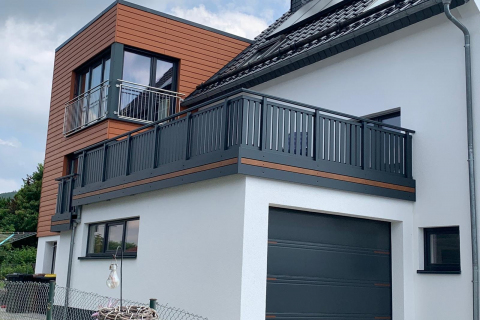 S156-Aluminium-Balkone-Balkongelaender-Rieb-Balkone-Wartungsfrei-Gelaender-Nie-mehr-Streichen