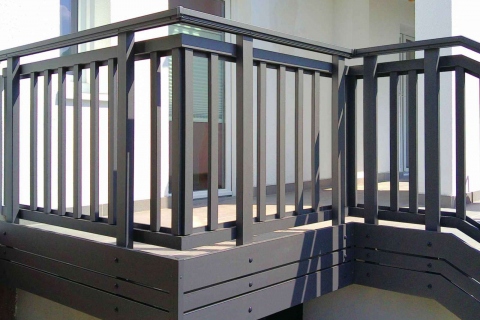 S176-Aluminium-Balkone-Balkongelaender-Rieb-Balkone-Wartungsfrei-Gelaender-Nie-mehr-Streichen