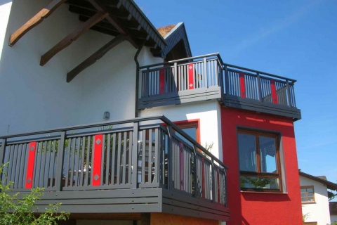 S178-Aluminium-Balkone-Balkongelaender-Rieb-Balkone-Wartungsfrei-Gelaender-Nie-mehr-Streichen