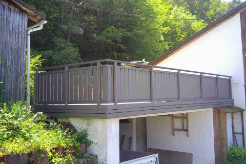 S181-Aluminium-Balkone-Balkongelaender-Rieb-Balkone-Wartungsfrei-Gelaender-Nie-mehr-Streichen