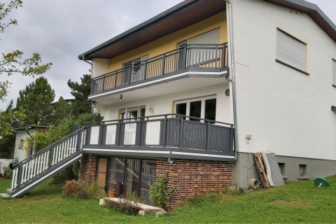 S204-Aluminium-Balkone-Balkongelaender-Rieb-Balkone-Wartungsfrei-Gelaender-Nie-mehr-Streichen